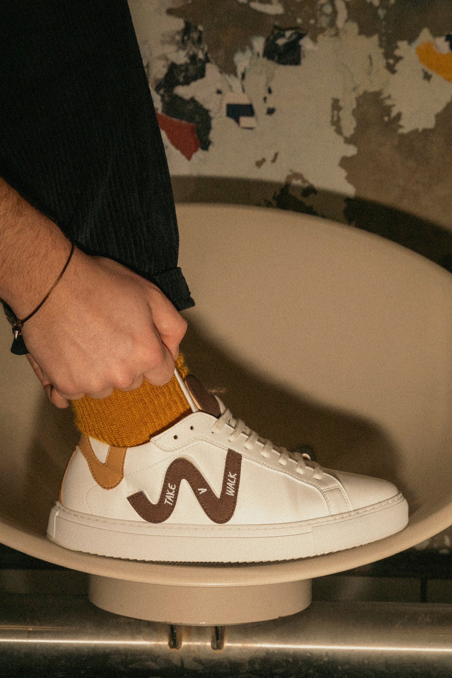 Mood Walk men vegan Sneakers Wild Walker Mocha