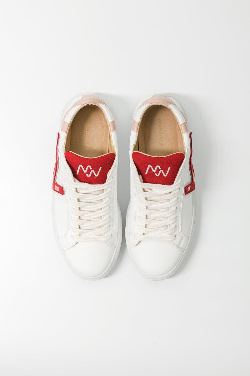 Mood Walk womens vegan Sneakers Wild Walker Red