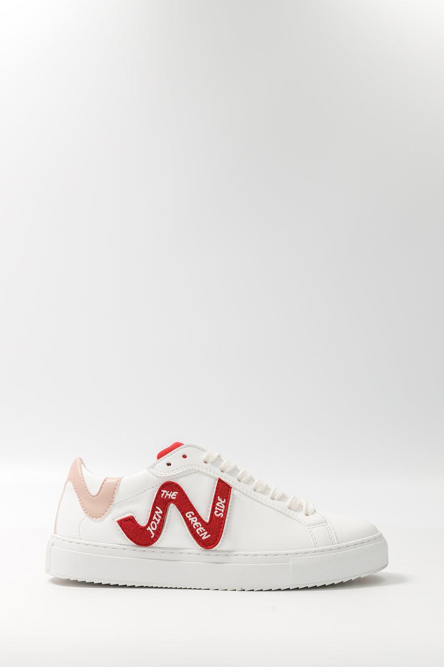 Mood Walk Damen vegan Sneaker Wild Walker Rot