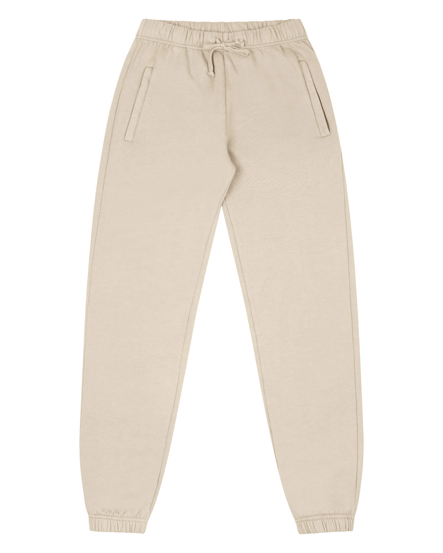 MATONA womens vegan Track Pants Cream