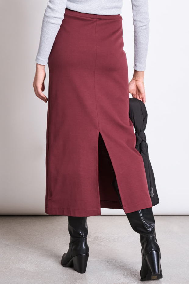 Image of JAN 'N JUNE dames vegan Rok Burnita Intense Roest