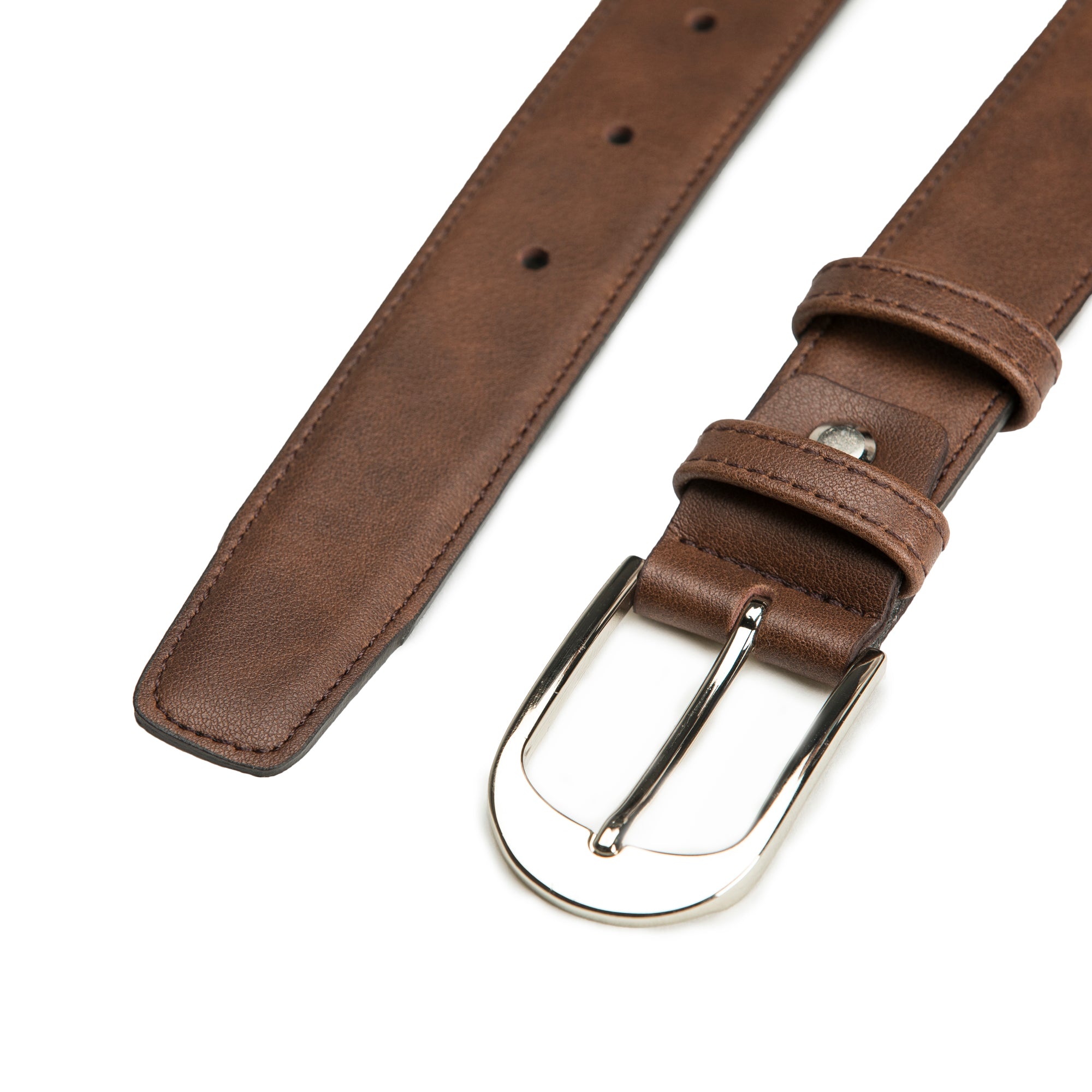NAE womens vegan Belt Sils Brown
