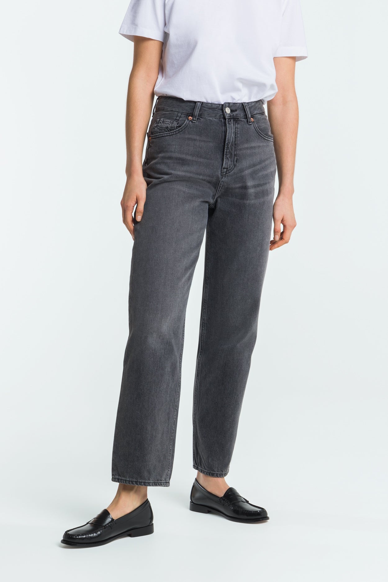 Kings Of Indigo Damen vegan Jeans Alice Pony Od Schwarz