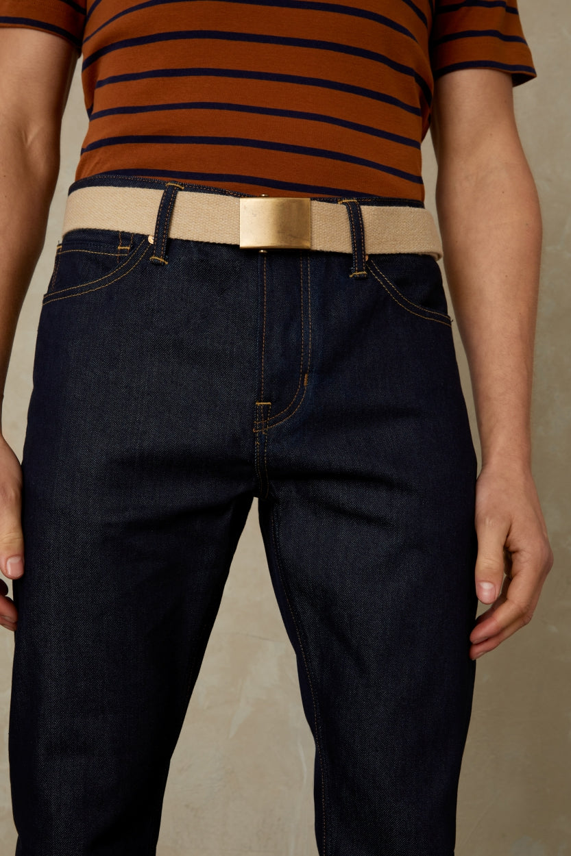 Kings of Indigo Gürtel Unisex Beige 