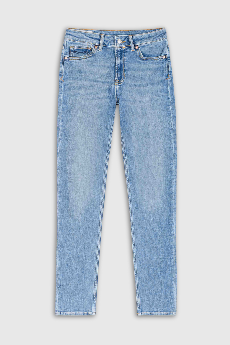 Kings of Indigo womens vegan Jeans Juno Medium Journey Washed Light