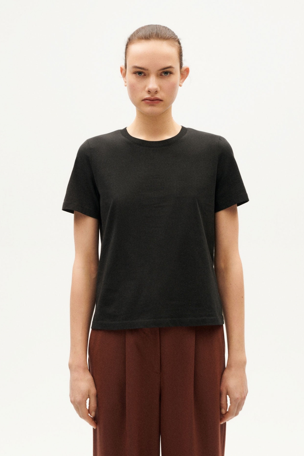 Thinking mu Damen vegan T-Shirt Ida Schwarz