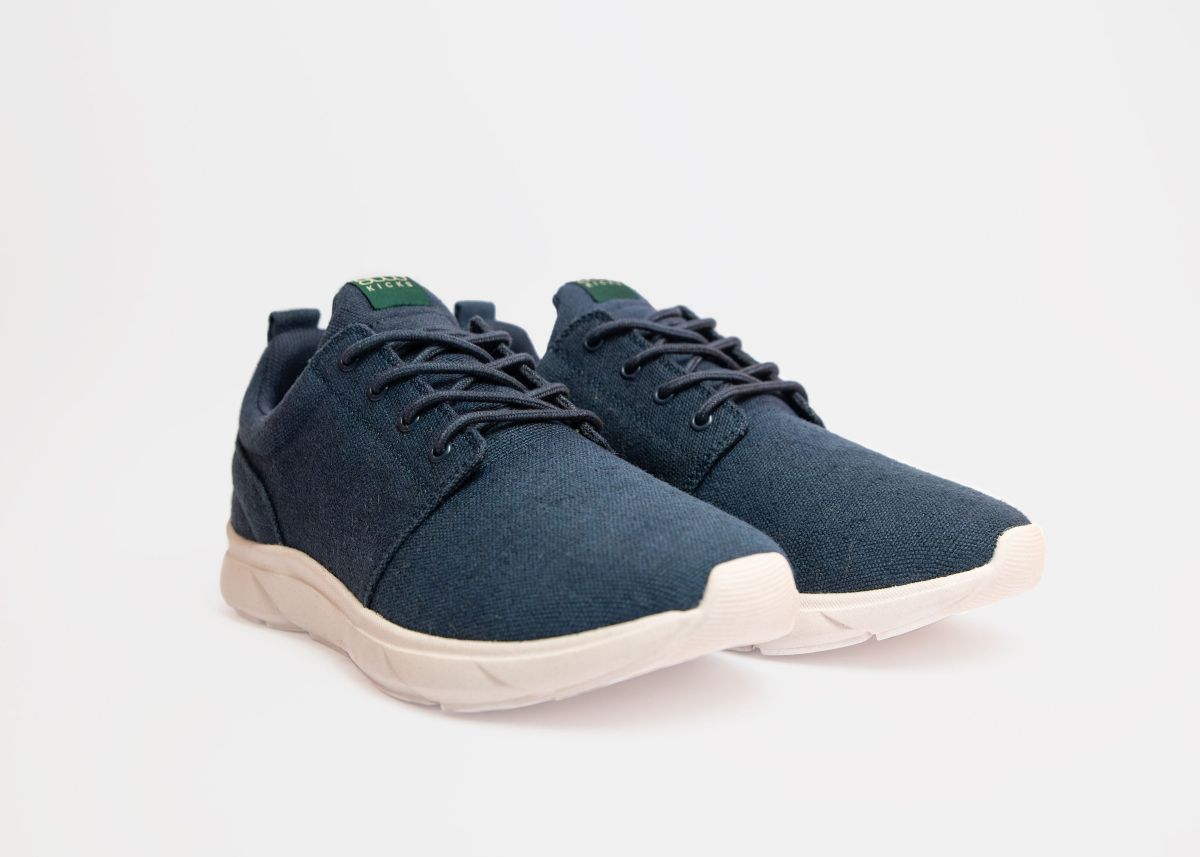 8000kicks EU womens vegan Sneakers Women Explorer V2 Navy Blue