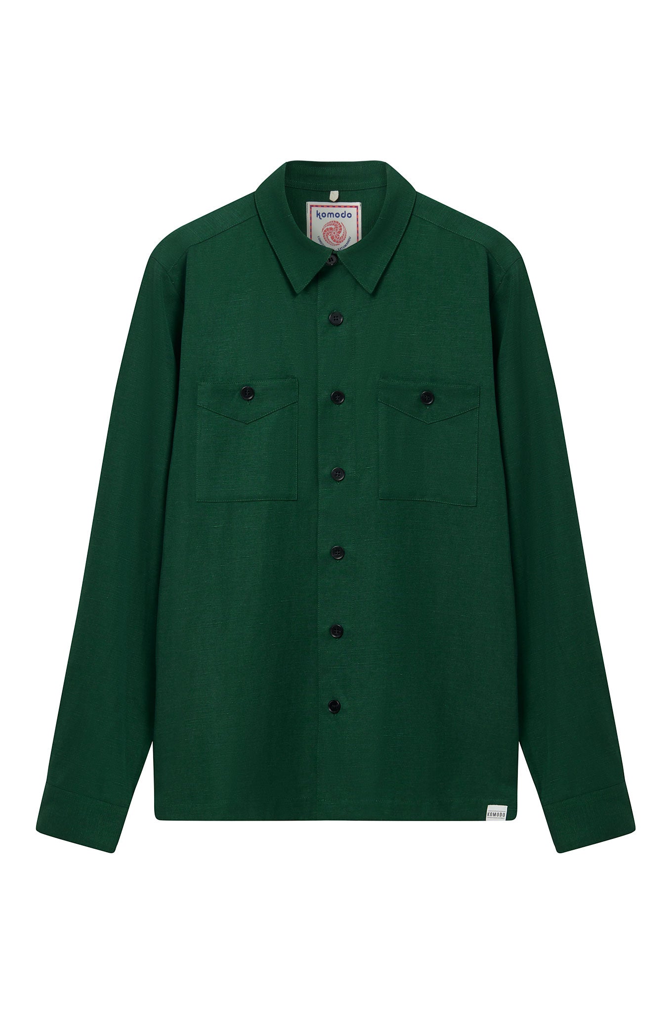 90766 - Herren vegan Hemd Ravi Dark Marine 90766 - Herren vegan Hemd Ravi Dark Marine