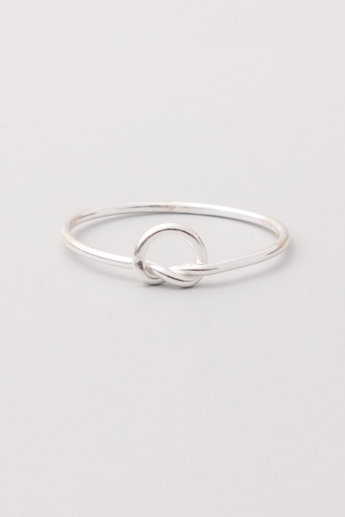 fejn womens vegan Ring Knot Silver