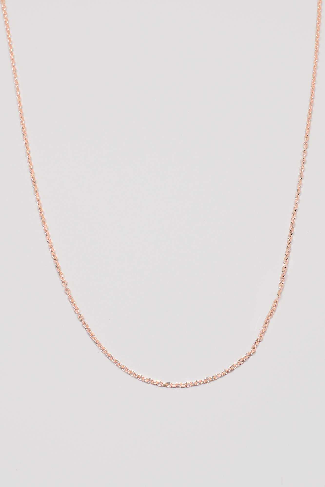 fejn Damen vegan Halskette Einfarbig Rose Gold