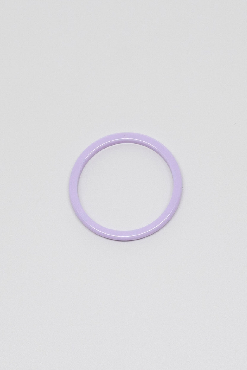 fejn womens vegan Ring Ceramic Vibrant Lilac