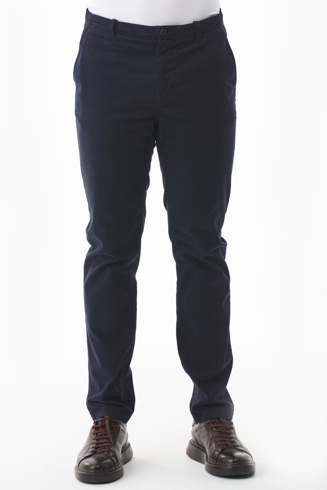 ORGANICATION Herren vegan Hose Tapered Fit Dark Navy