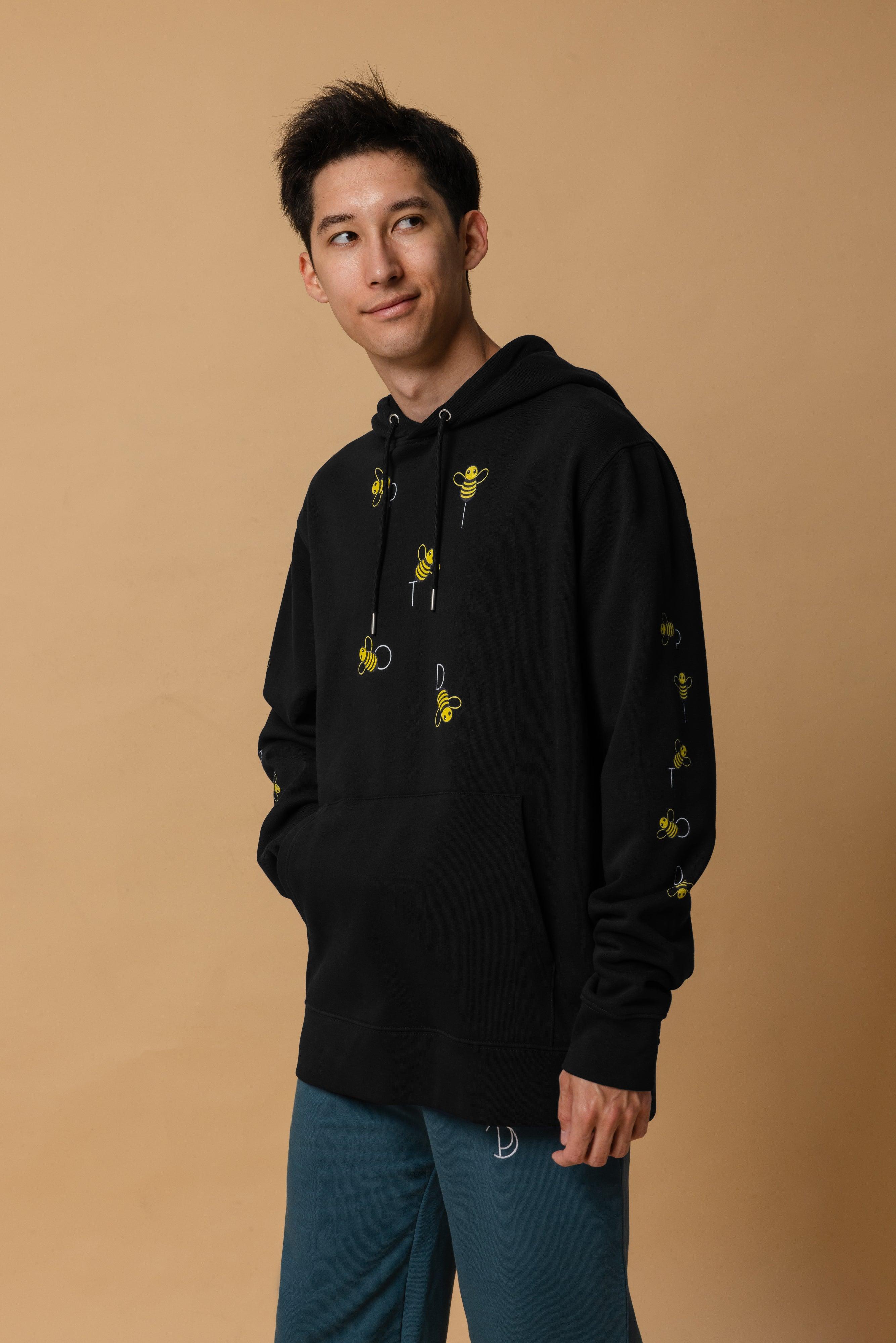 PITOD Hoodie Bee Black
