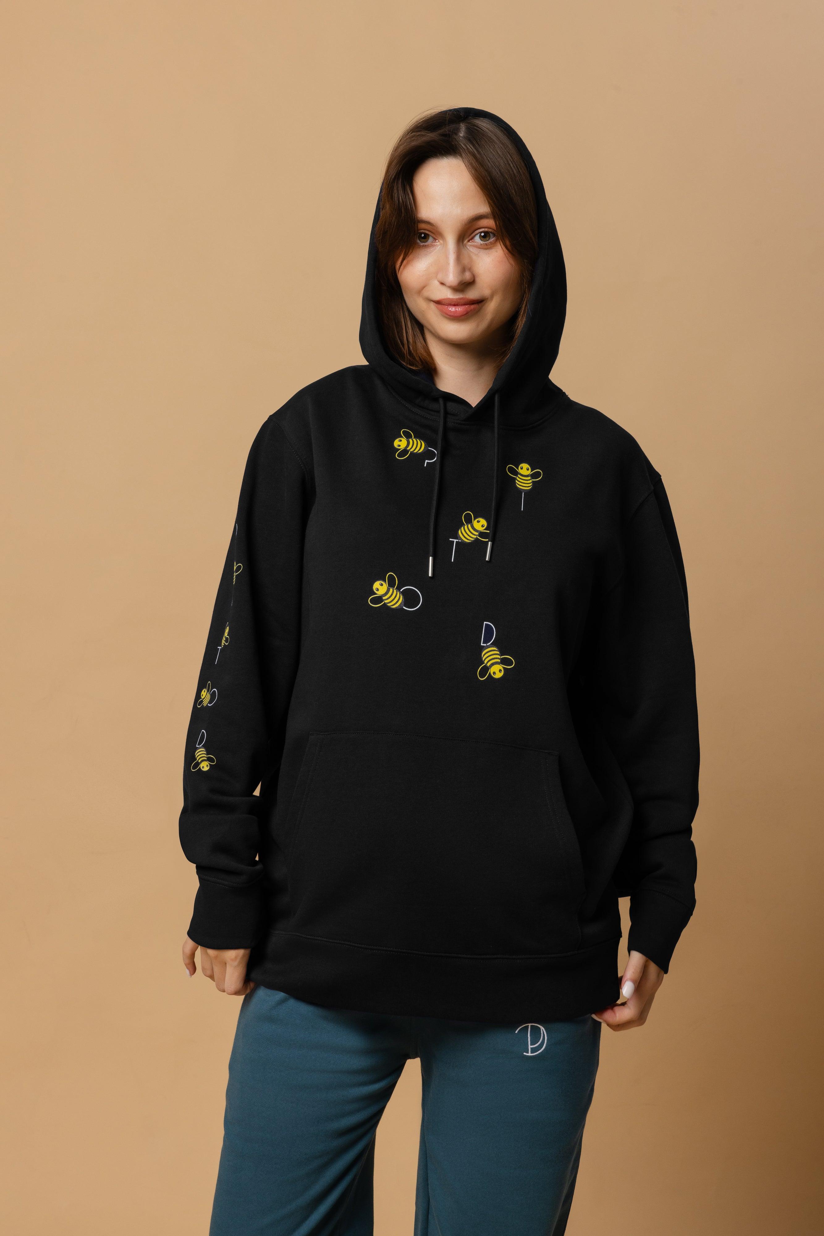 PITOD Hoodie Bee Black
