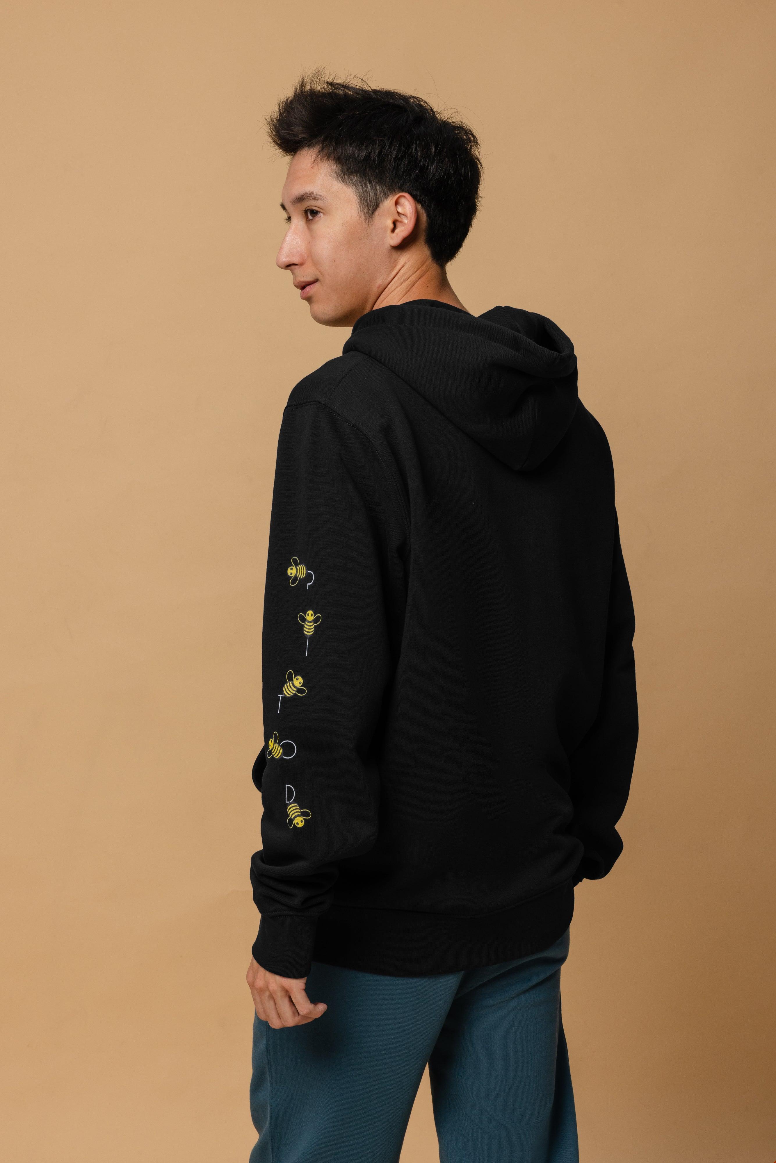 PITOD Hoodie Bee Black