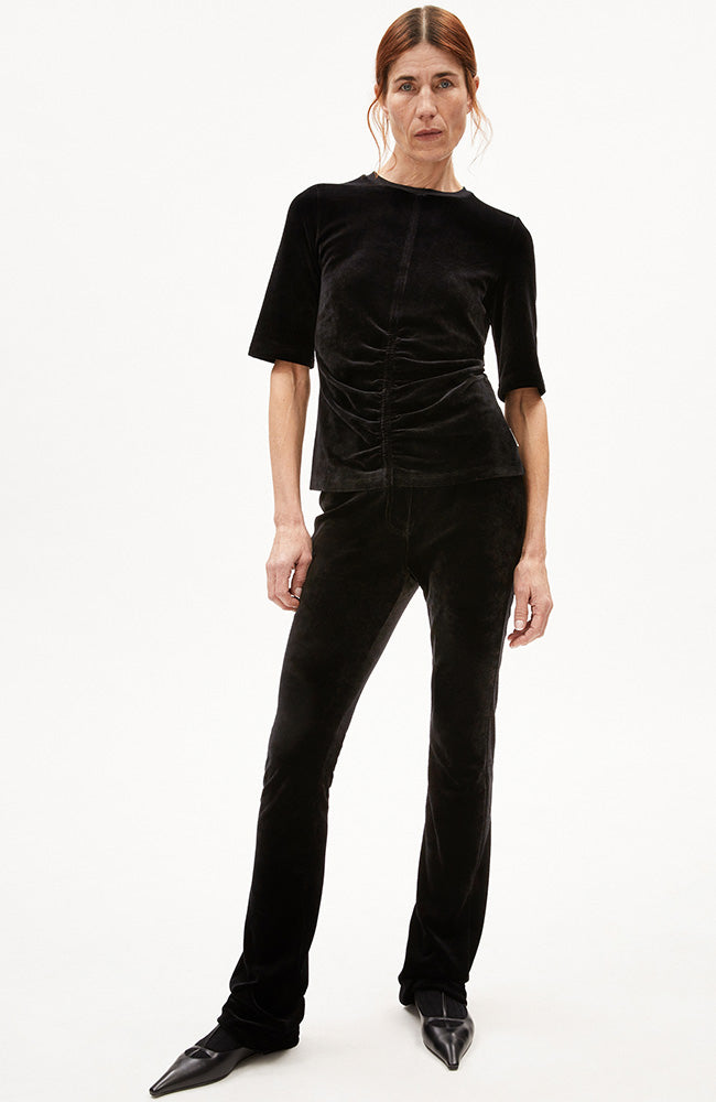 ARMEDANGELS womens vegan Pants Ronjaal Black