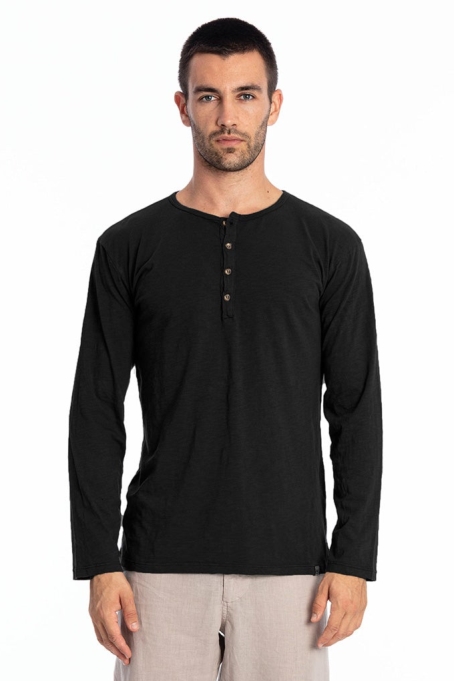 Image of RAVENS VIEW IBIZA mannen vegan Tee Dylan Zwart