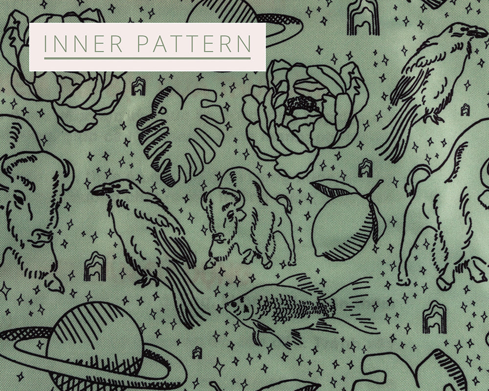 TORRAIN Duffel Bag Groot Transport Groen Vis