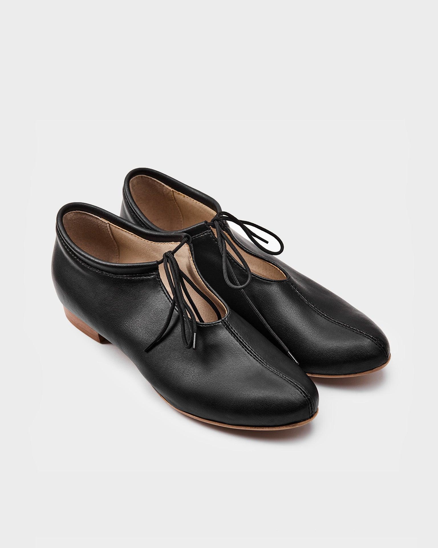 BOHEMA womens vegan Ballerinas Akira Pumps Nopal Black