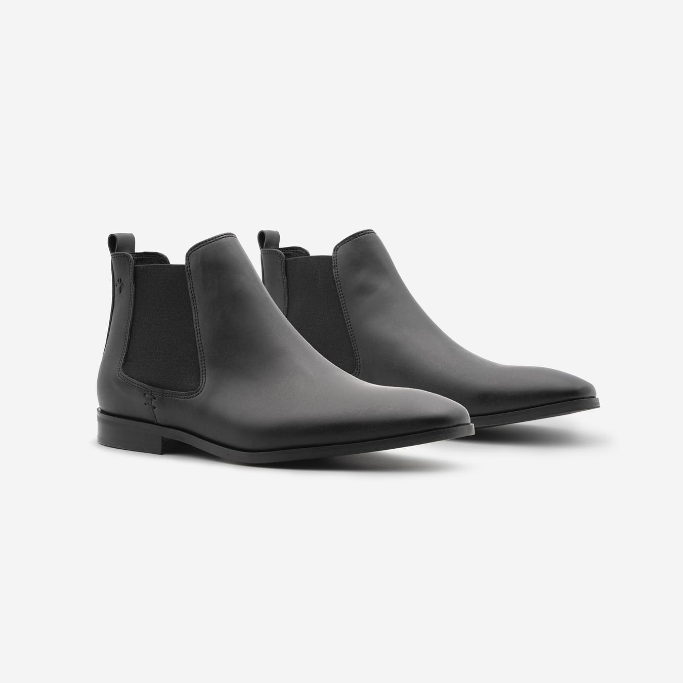 COG men vegan Boots Men Chelsea Alan Black
