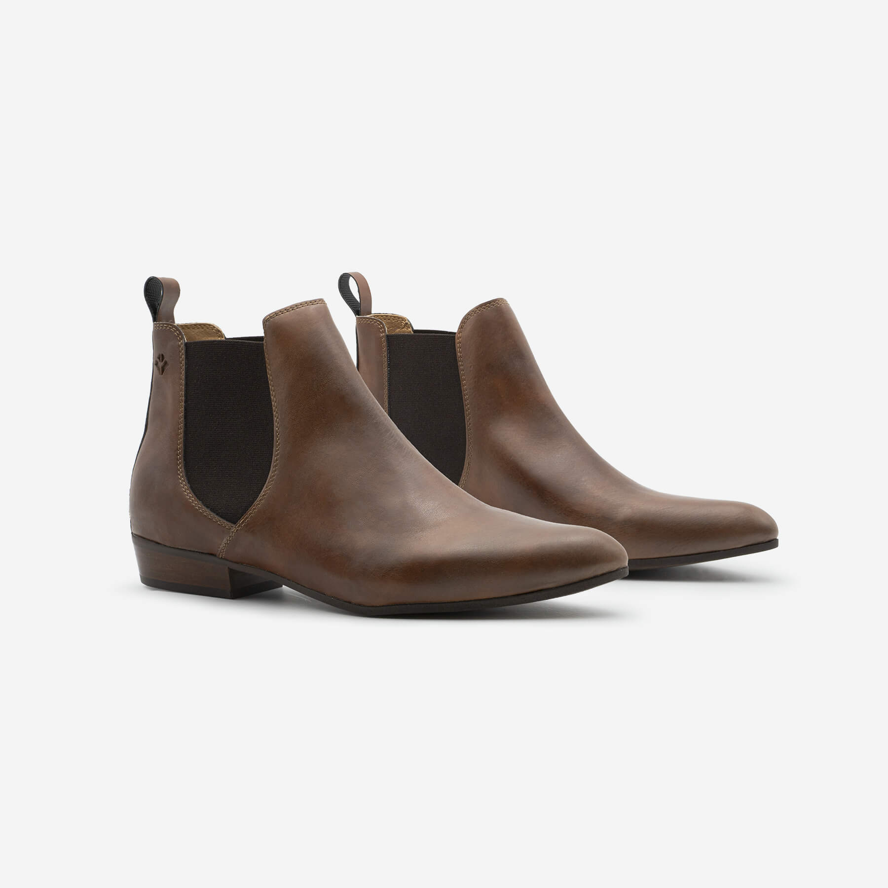 COG womens vegan Boots Women Chelsea Laika Brown