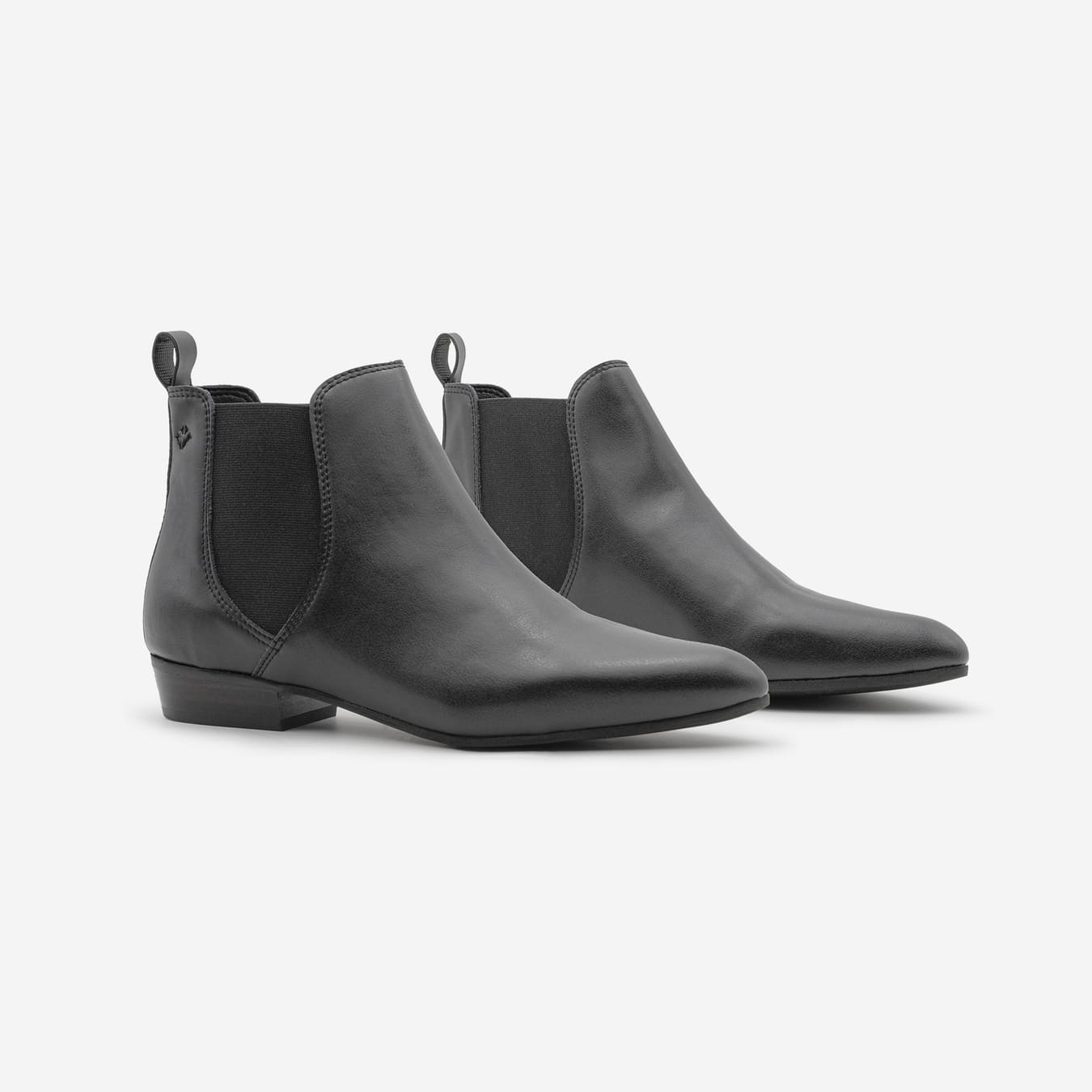 COG womens vegan Boots Women Chelsea Laika Black