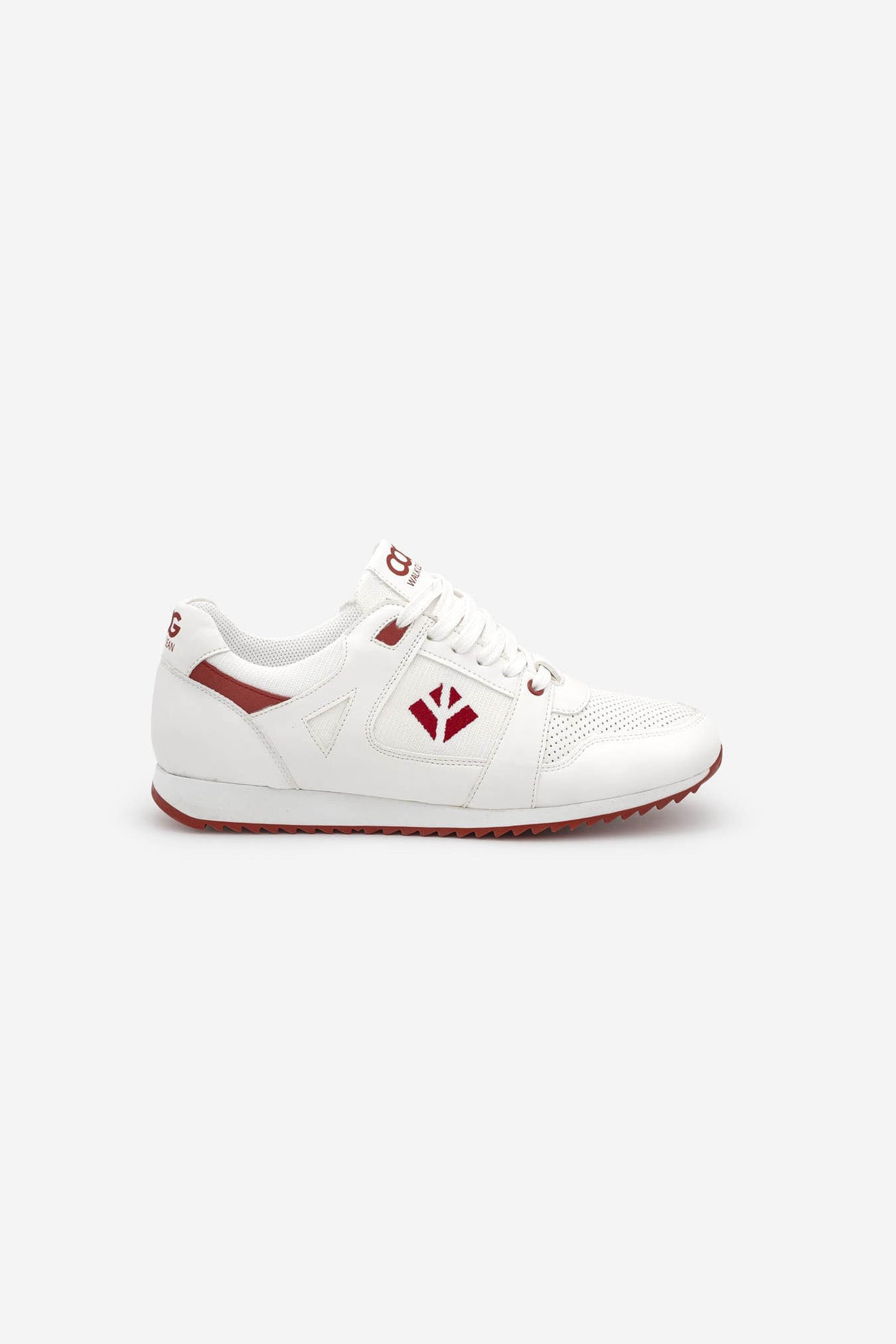 COG Damen vegan Sneaker Damen Raven WeiÃŸ Rot