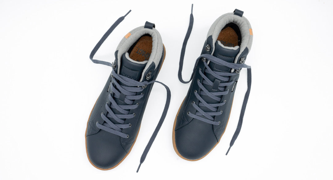 SAOLA men vegan Sneakers Men Bergen Waterproof Warm Navy