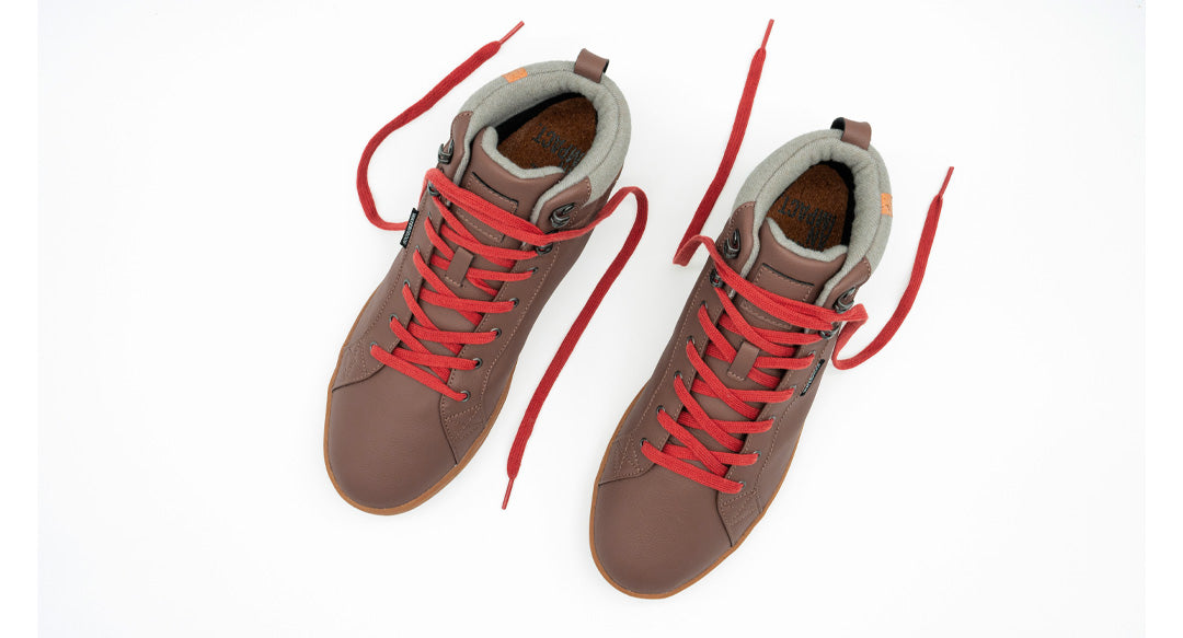 SAOLA men vegan Sneakers Men Bergen Waterproof Warm Chocolate