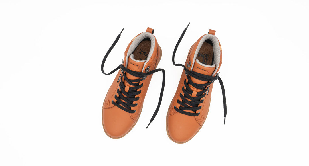 SAOLA men vegan Sneakers Men Bergen Waterproof Caramel