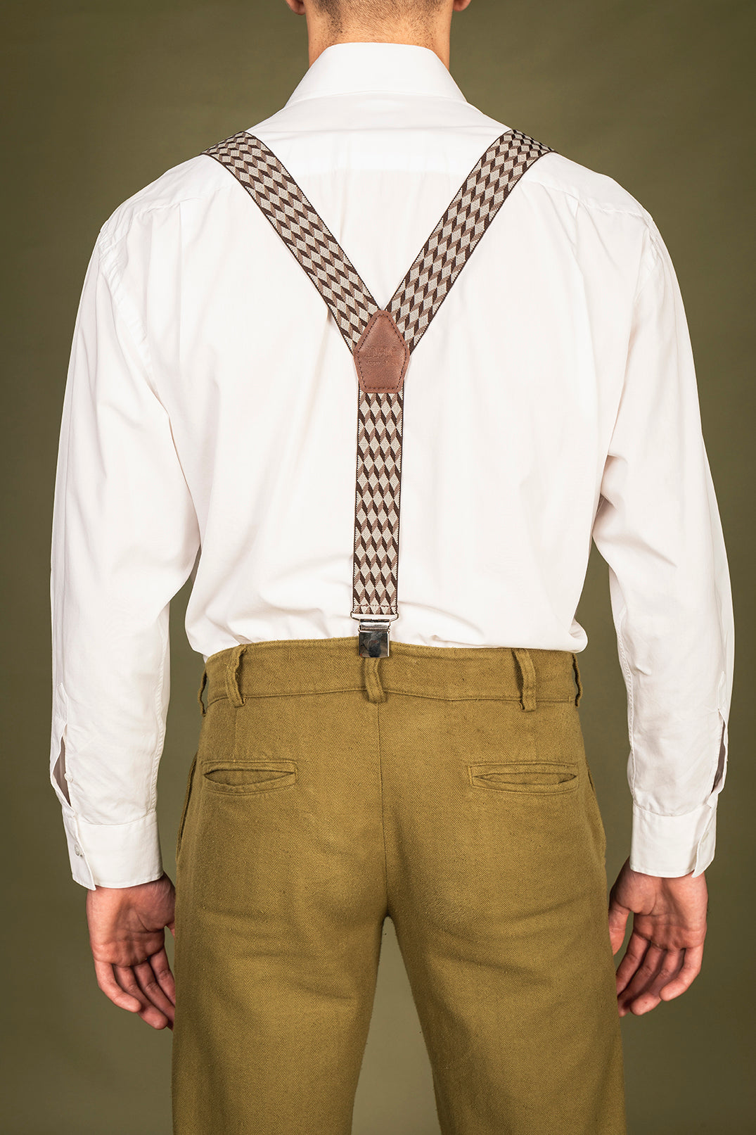 NAE Hosenträger Hugo Brown