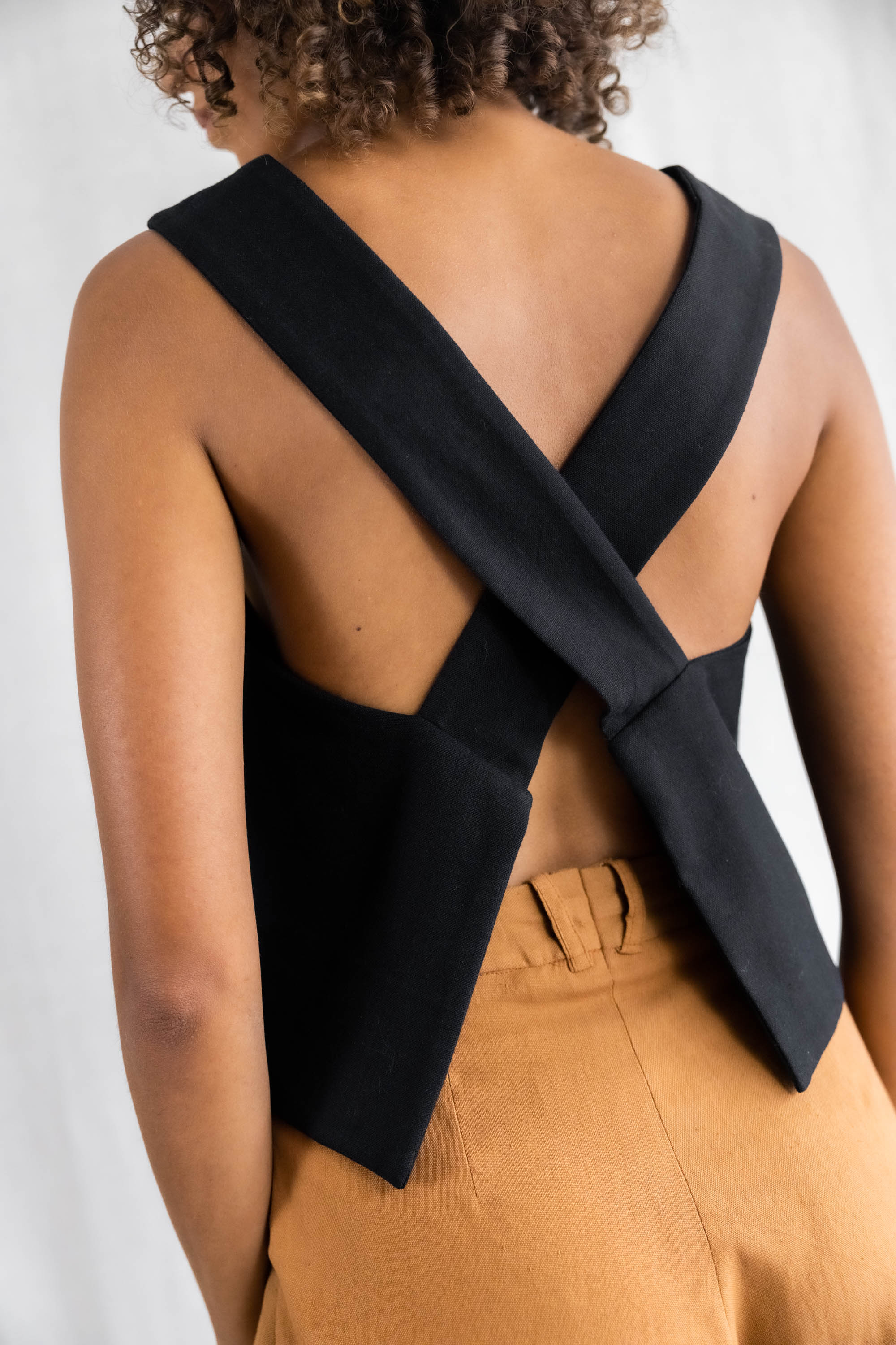 Image of Jyoti Fair Works dames vegan Top Pallavi Zwart