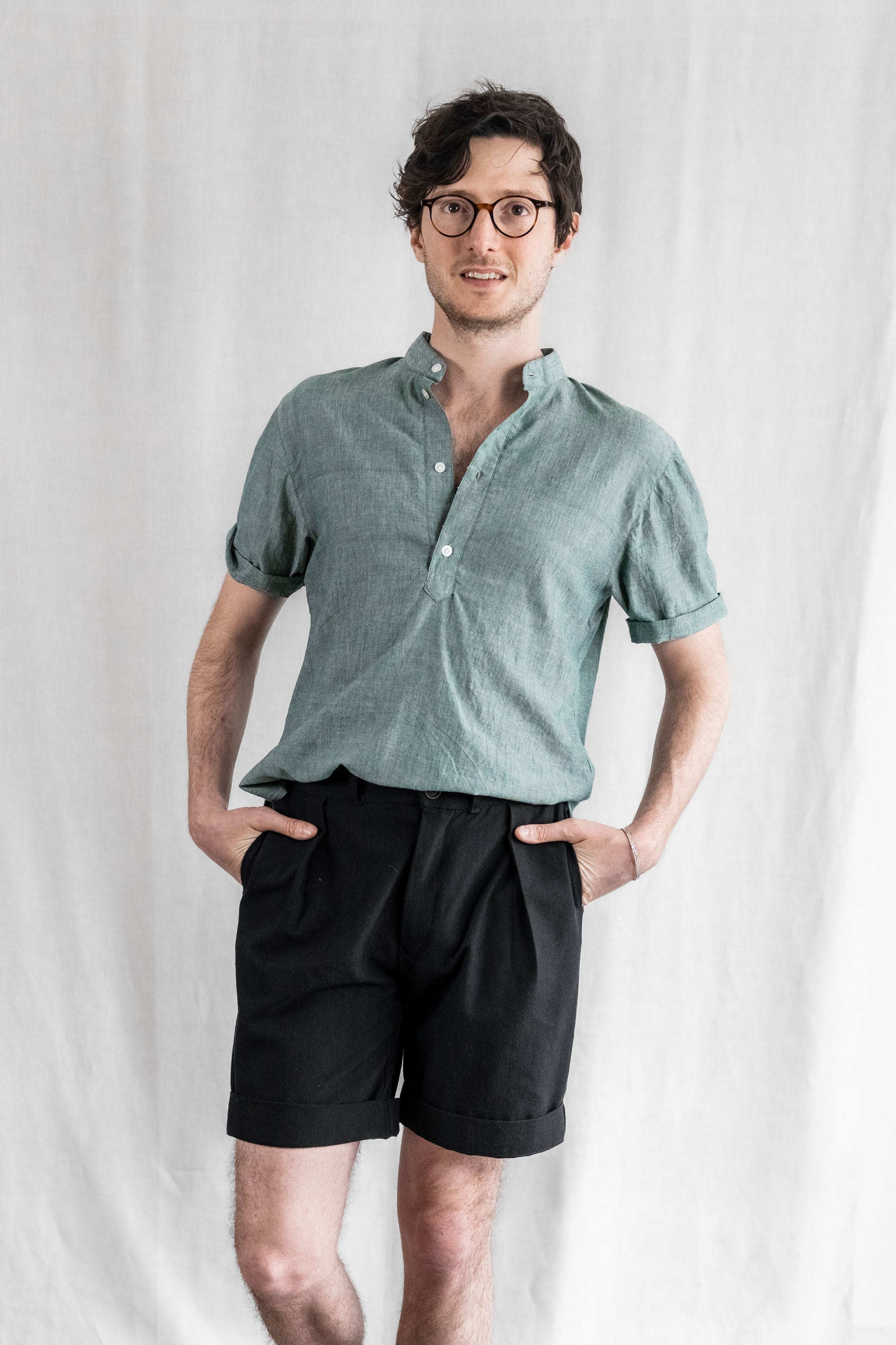 Image of Jyoti Fair Works mannen vegan Shorts Heet Zwart