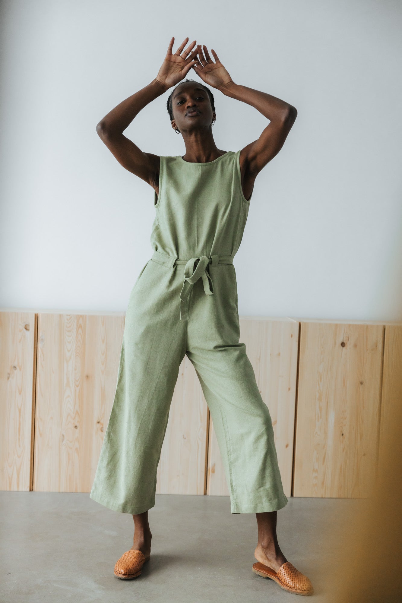 Jyoti Fair Works Damen vegan Jumpsuit Jalina LindgrÃ¼n