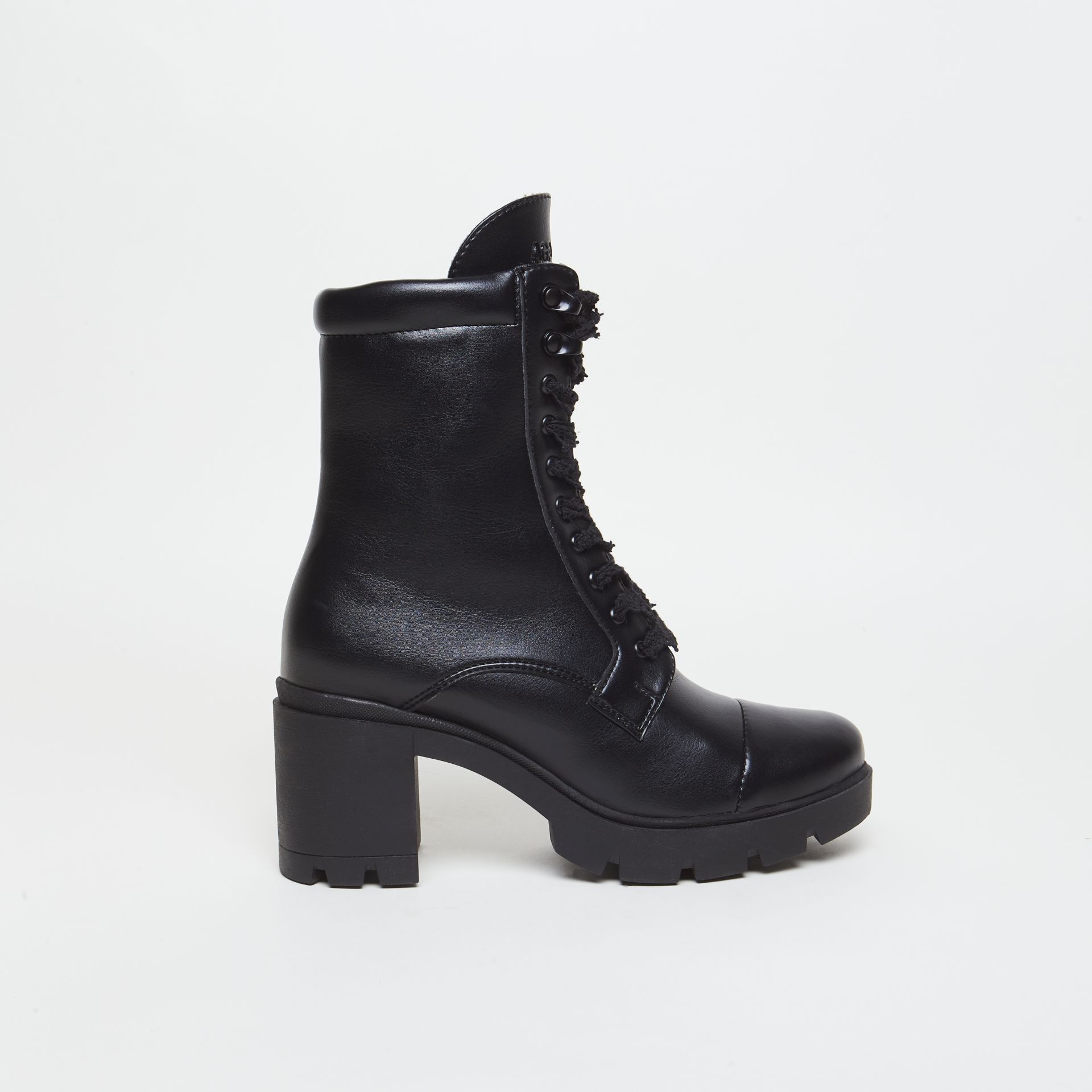 AGAZI womens vegan Boots Aga Black