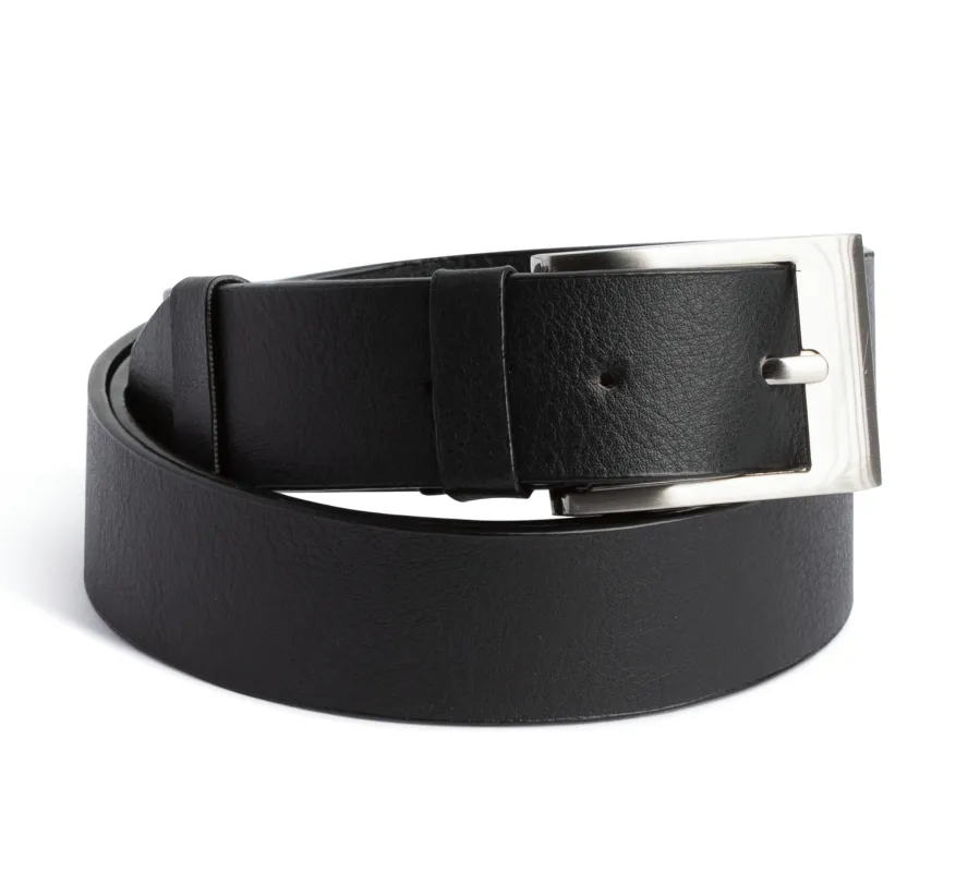 VE-Lifestyle Gürtel Theo Elegant Silber & Schwarz