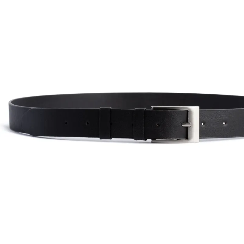 VE-Lifestyle Gürtel Theo Elegant Silber & Schwarz