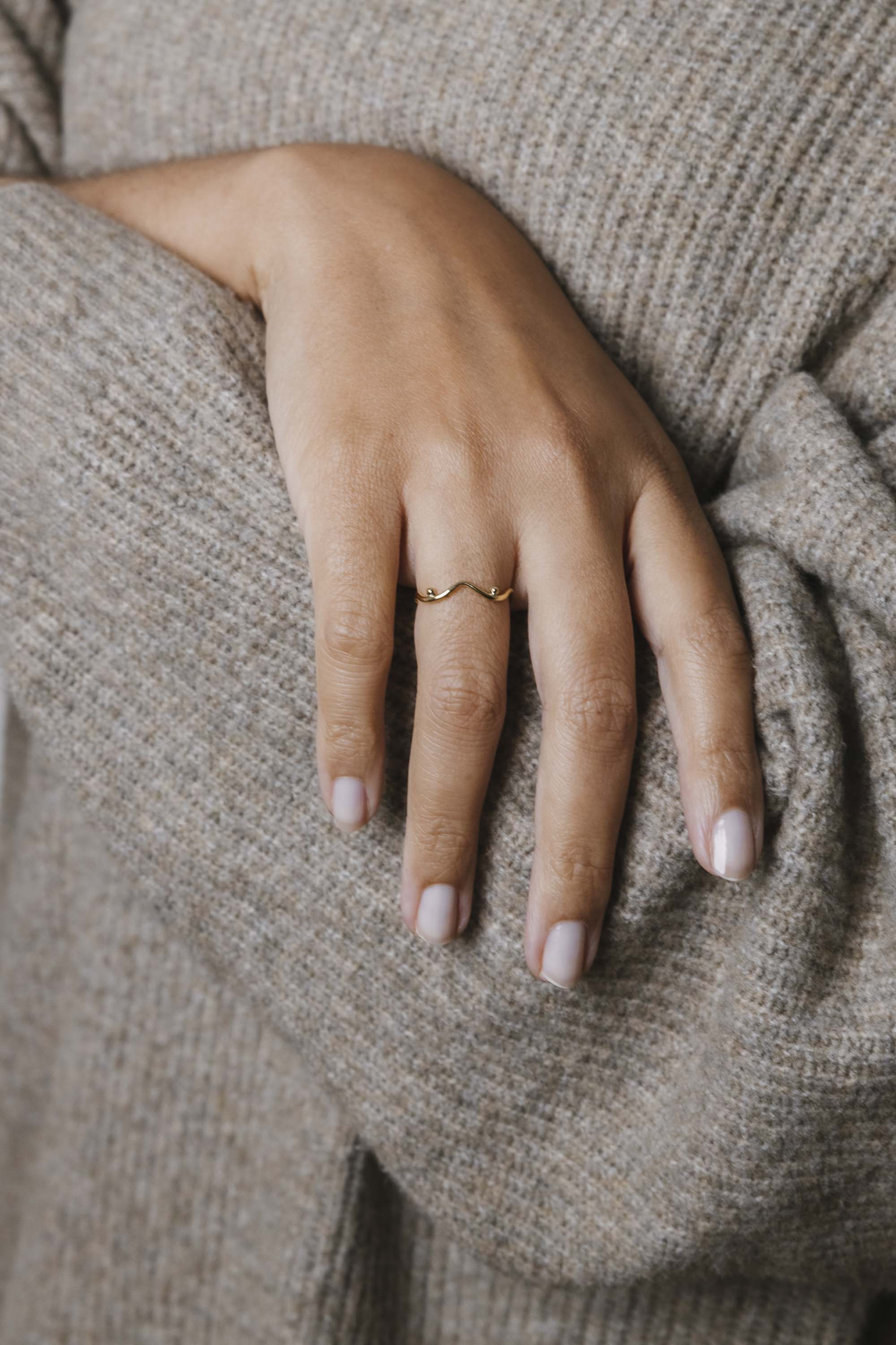 Jyoti Fair Works womens vegan Ring Stan Brass
