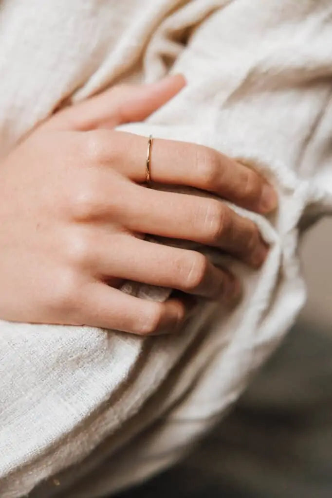 Jyoti Fair Works womens vegan Ring Maala Brass