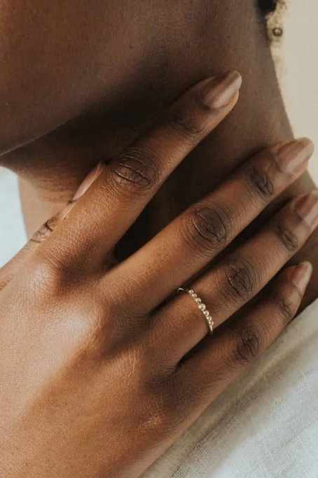 Jyoti Fair Works womens vegan Ring Riva Brass