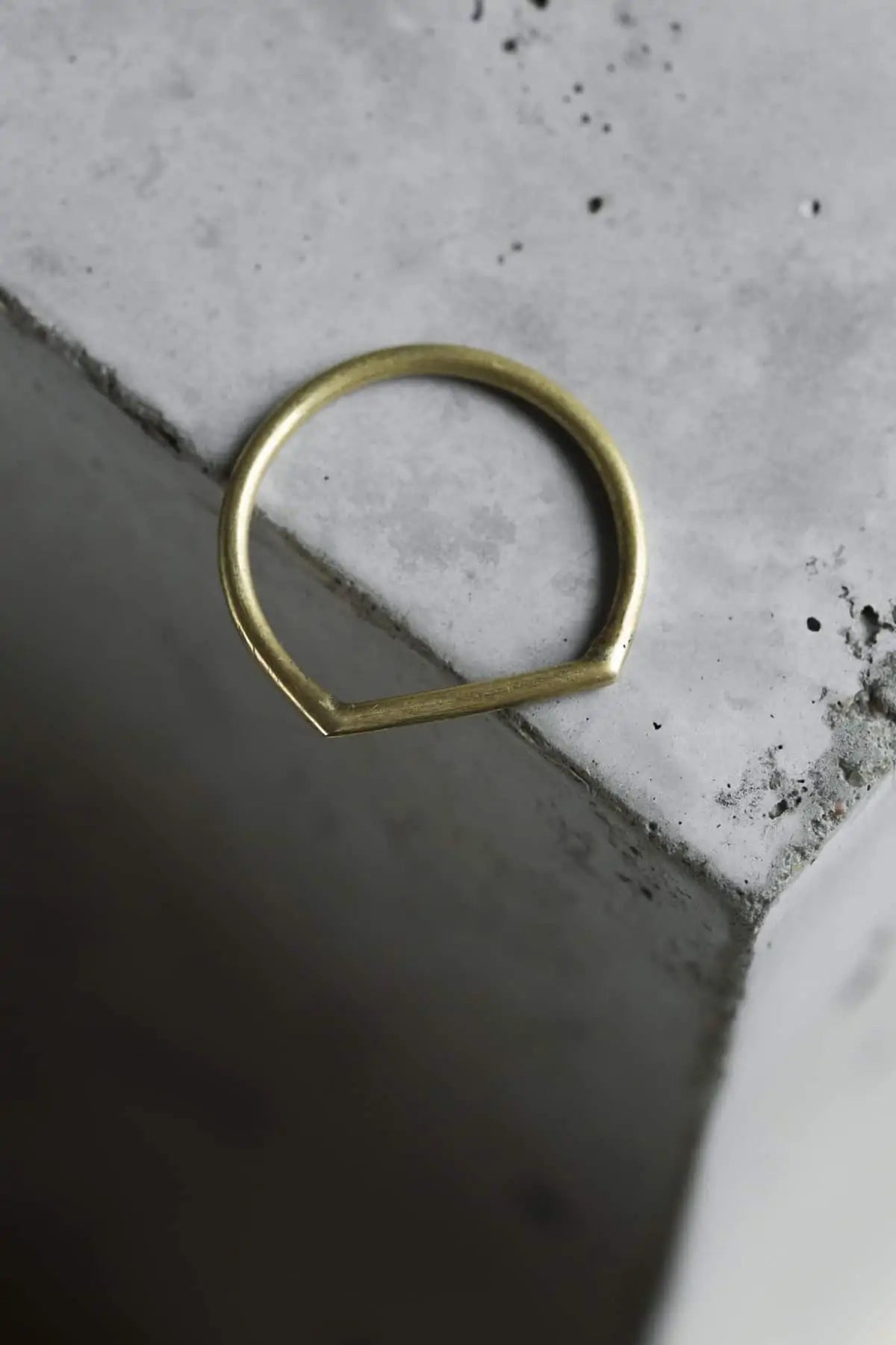 Jyoti - Fair Works womens vegan Ring Ranchi Brass