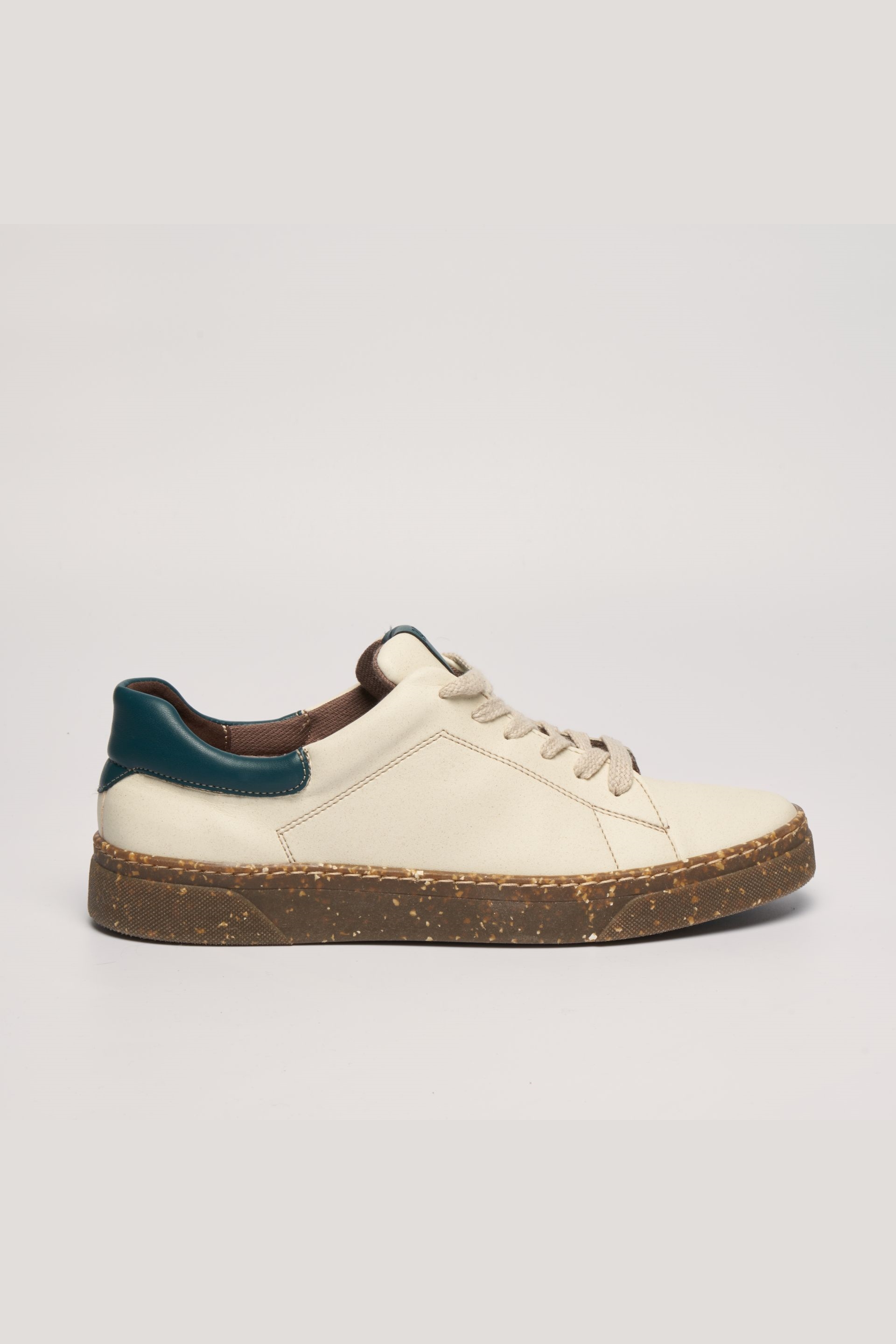 AGAZI Herren vegan Sneaker Jacob Beige + Grün