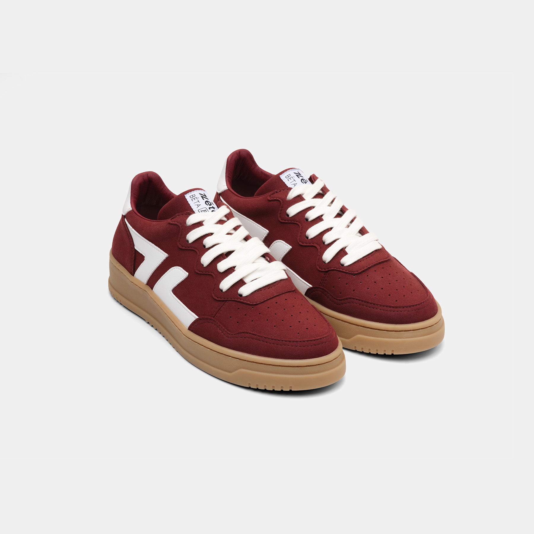 ZÃ¨ta men vegan Sneakers BÃªta B3 Burgundy