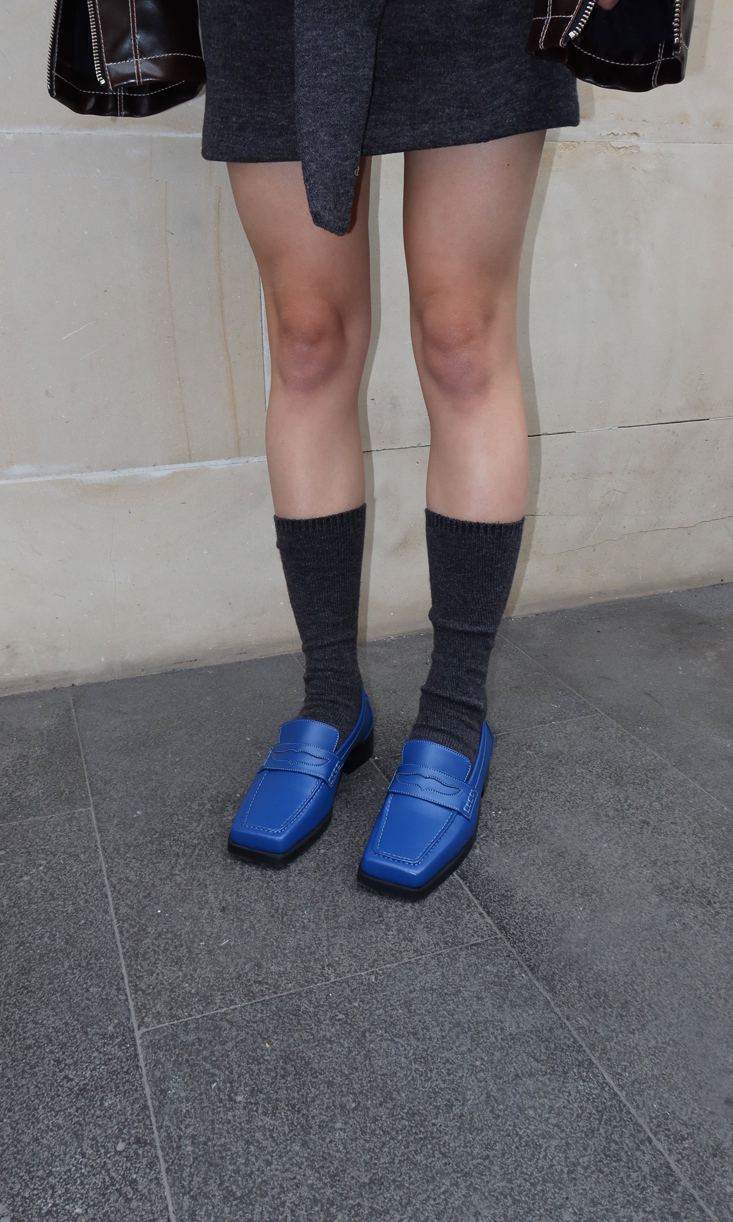 Prev womens vegan Loafer Joan Electric Blue