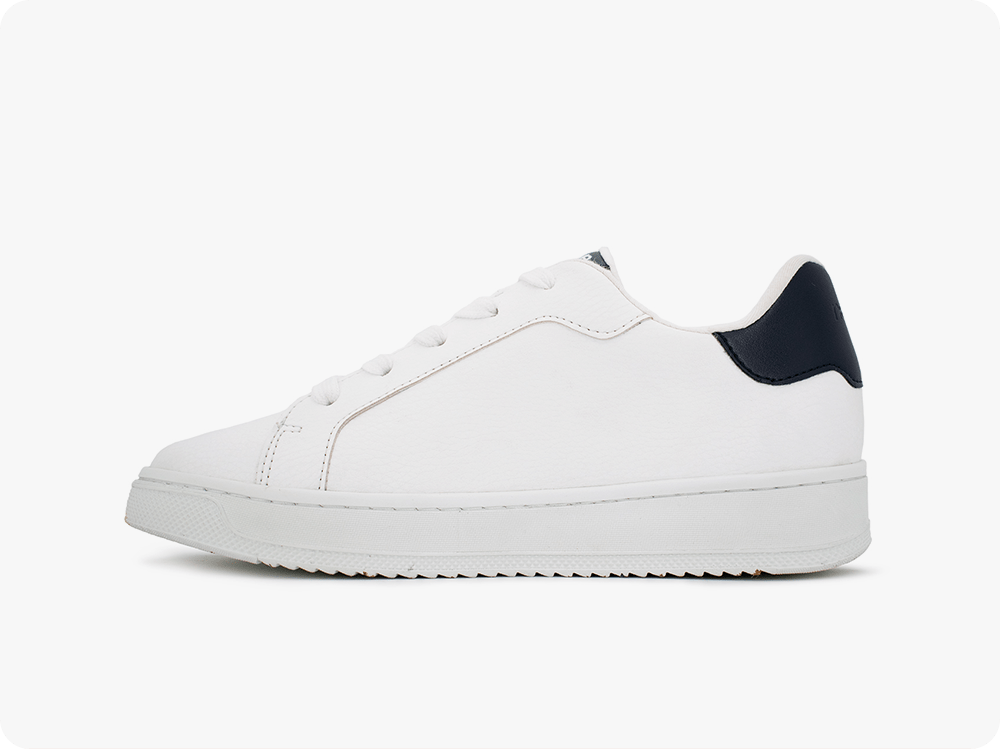 newve men vegan Sneakers Amazonia Glaciar White