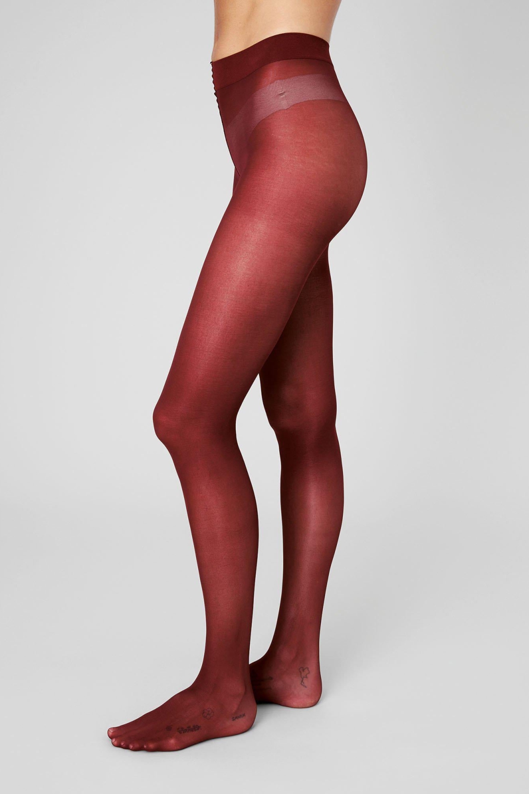 Swedish Stockings Damen vegan Strumpfhose Nora Perfect Everyday Rotwein