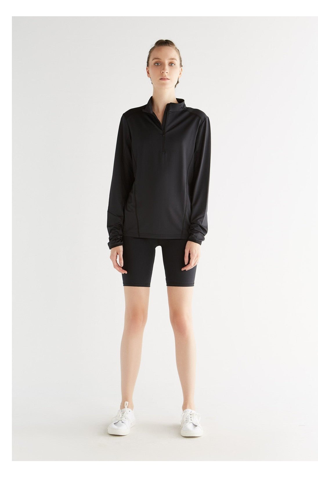True North men vegan Troyer Unisex Long Sleeve Black