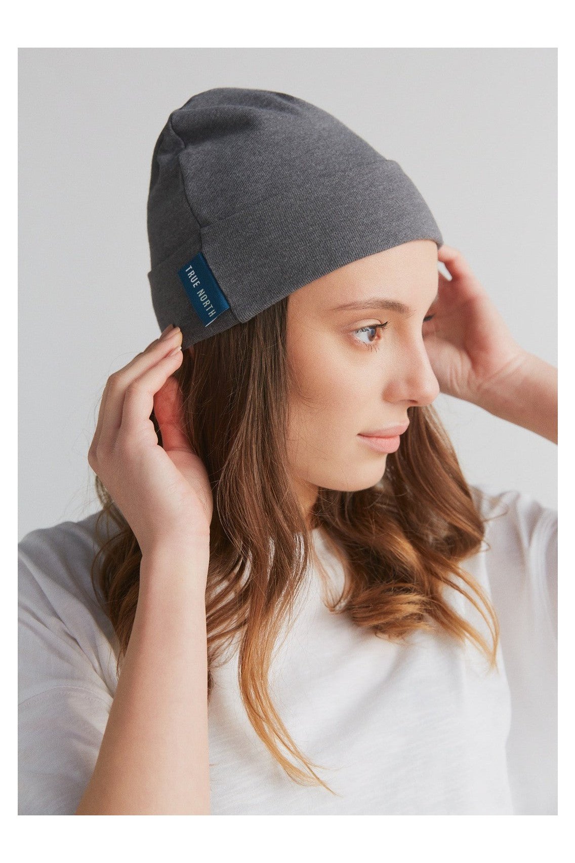True North Beanie Unisex Light Shadow Grey