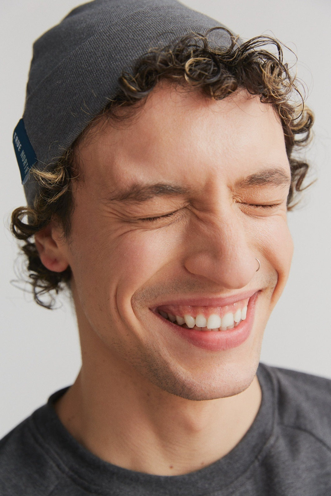 True North Beanie Unisex Light Shadow Grey