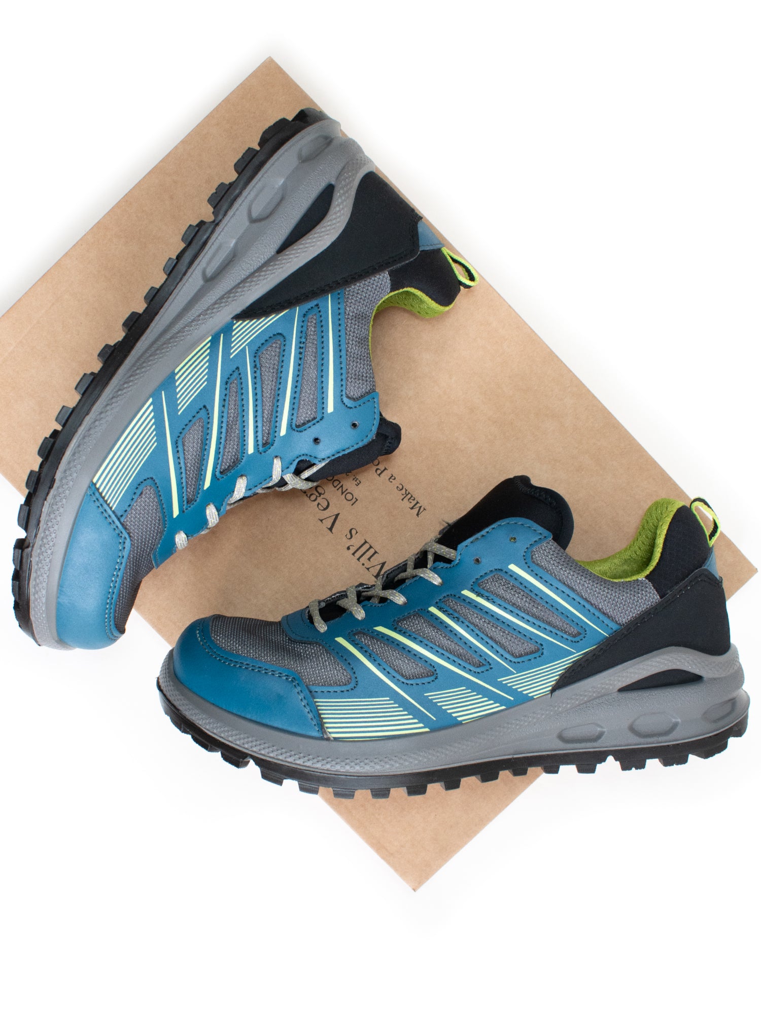 Will's Vegan Store womens vegan Trail Runners Women Mk1 Teal